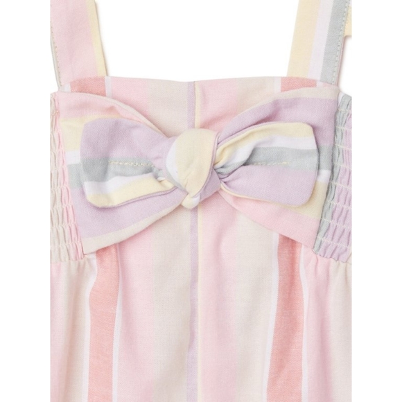 Wonder Nation Baby and Toddler Girls Romper with Tee, 2 Piece Set, sise 4T - Picture 2 of 3